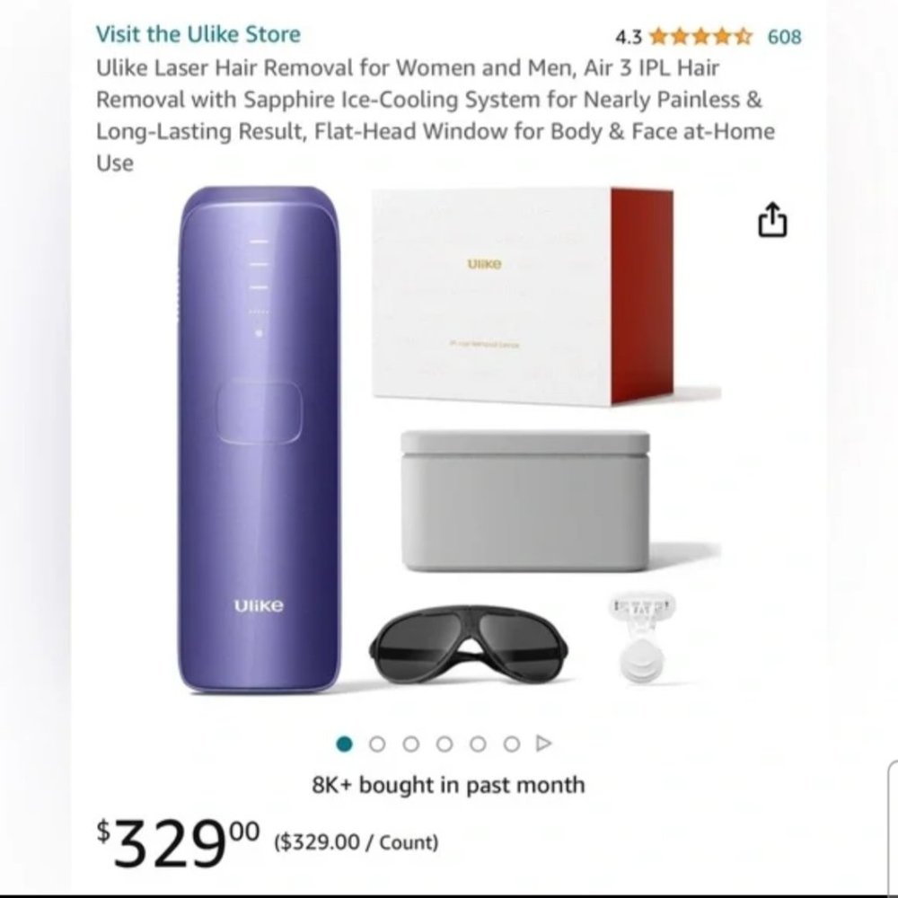 Ulike laser hair removal